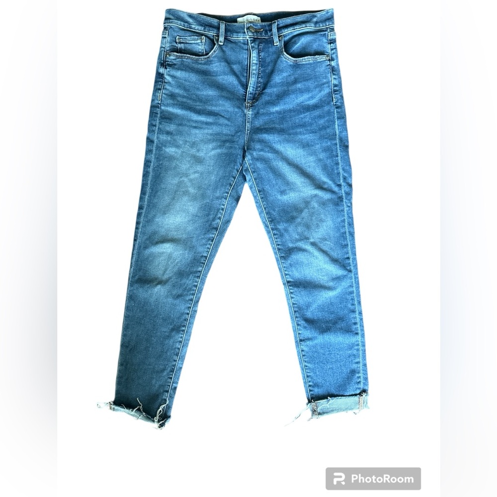 Loft high waisted skinny ankle pants jeans